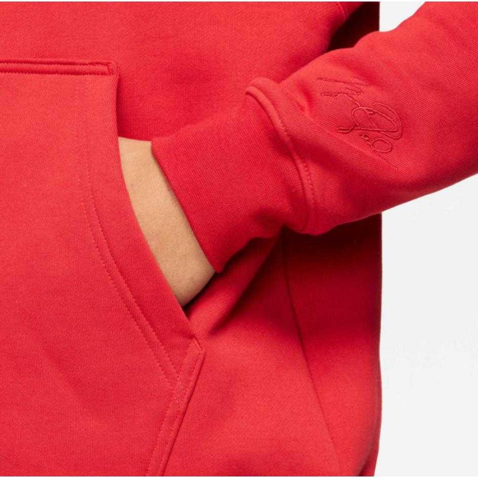 Jordan Essentials Men's Fleece Pullover Hoodie Red