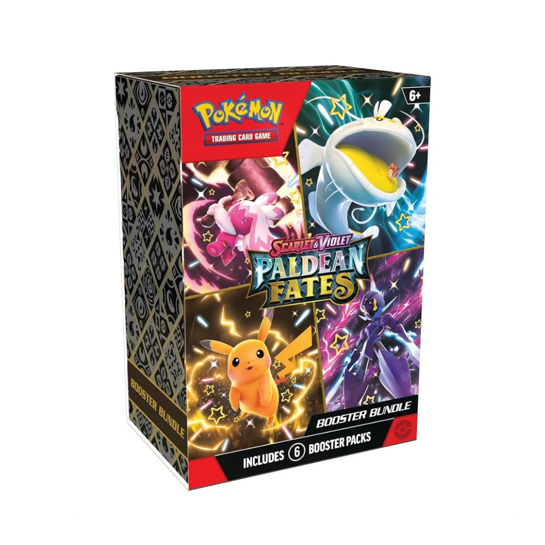 POKEMON TCG: Scarlet and Violet: PALDEAN Fates: Booster Bundle