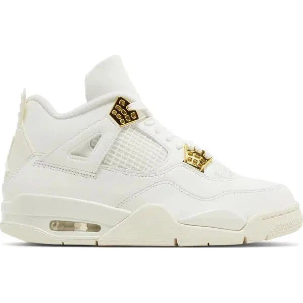 Wmns Air Jordan 4 Retro 'Metallic Gold'