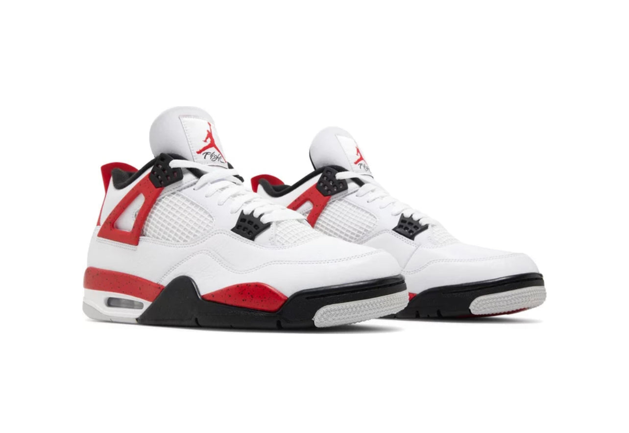 Air jordan 4 2024 retro red and white