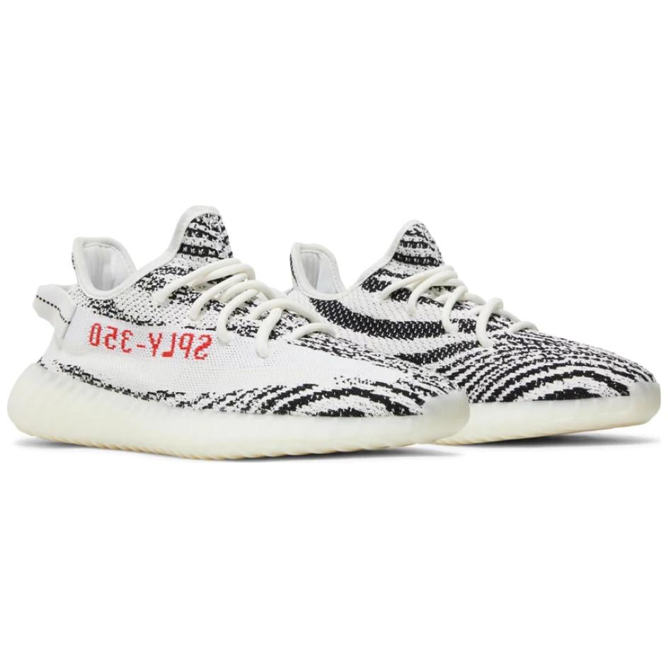 Boost yeezy hotsell 350 v2 zebra