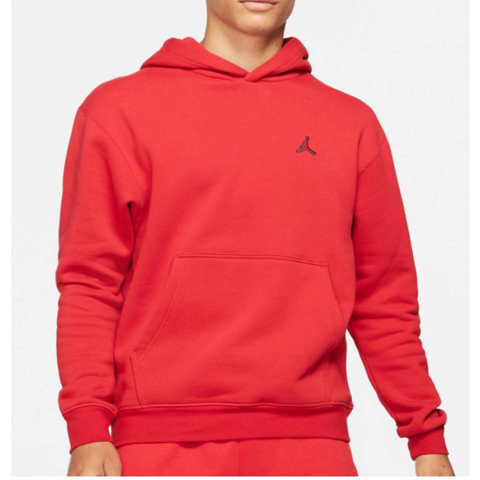 Jordan Essentials Men's Fleece Pullover Hoodie Red – SneakerClub NZ