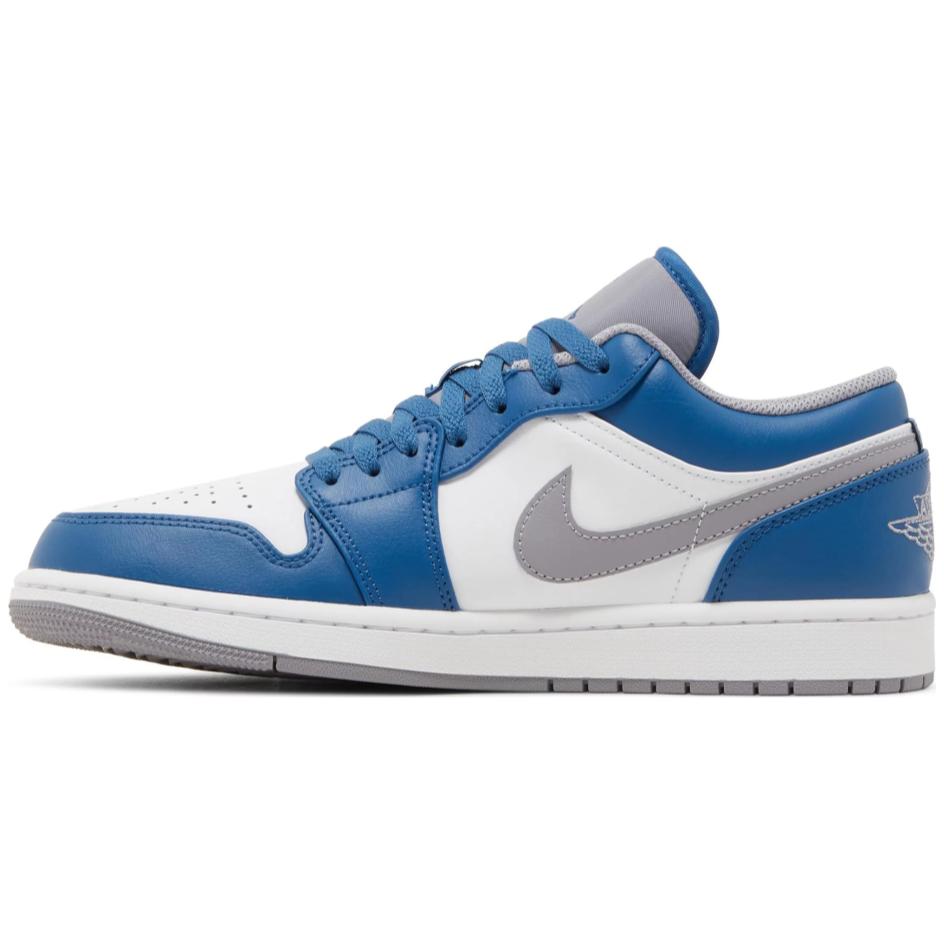 Air Jordan 1 Low 'True Blue Cement' GS